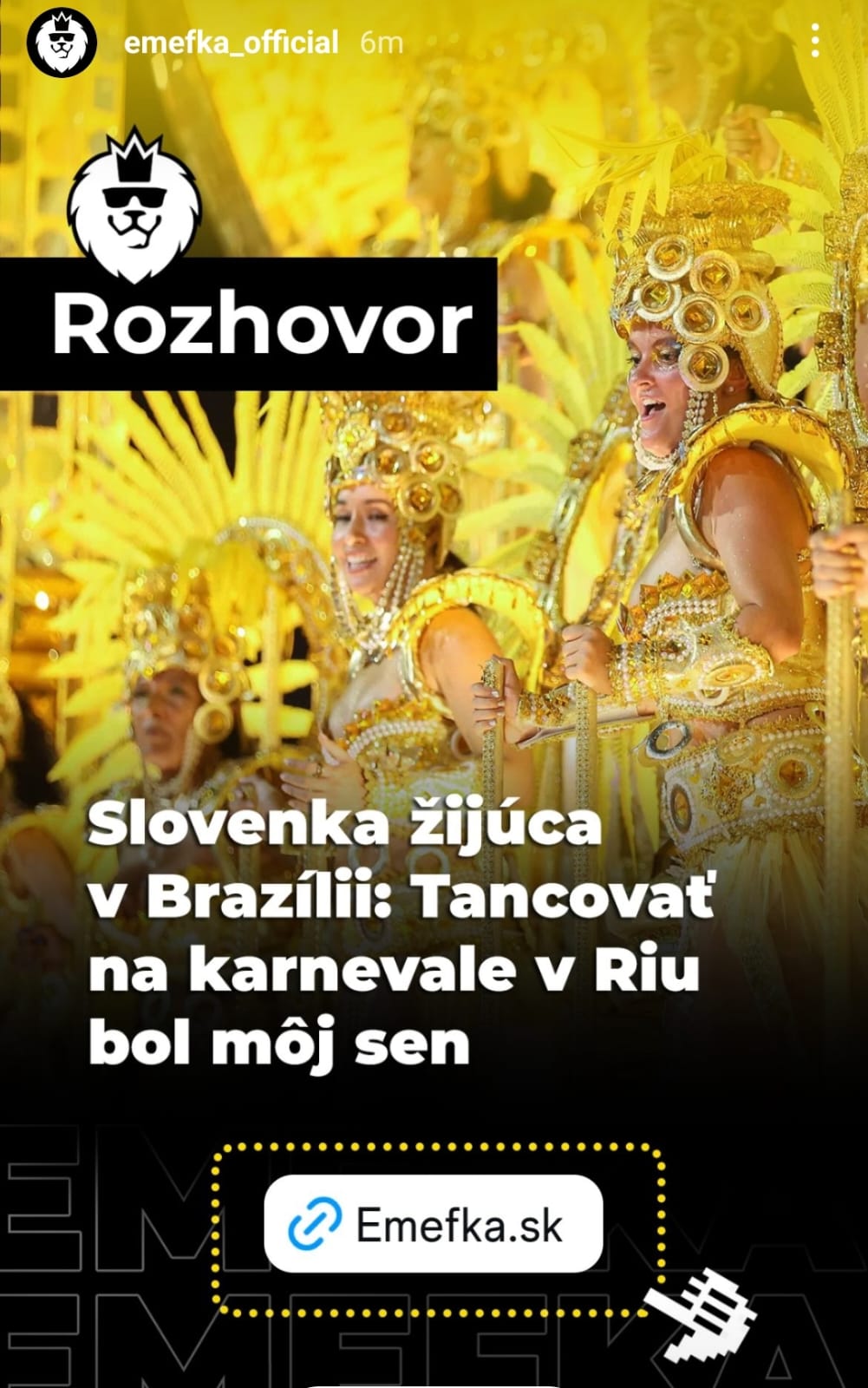 Ivana Prevides, Slovenka v Brazílii, Karneval Rio